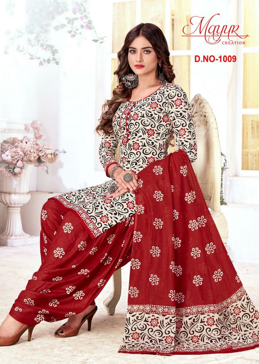 Mayur Trendy Batik Vol 1 Printed Cotton Dress Material Catalog
